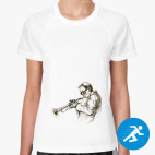 Женская спортивная футболка