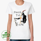 Женская футболка органик