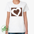 Женская футболка органик