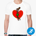 Мужская спортивная футболка