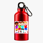 Металлическая бутылка 400 мл UV-DTF