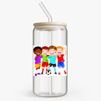 Банка с бамбуковой крышкой