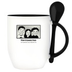 Кружка с ложкой