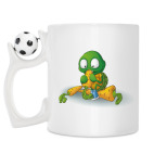 Добрый Черепашонок с морковкой