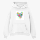 Толстовка худи оверсайз