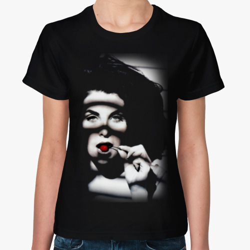 Женская футболка с принтом Одри