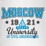 Кружка с символикой МГСУ