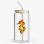 Банка с бамбуковой крышкой