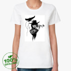 Женская футболка органик