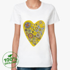 Женская футболка органик