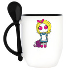 Кружка с ложкой