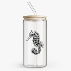 Банка с бамбуковой крышкой