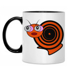 Кружка двухцветная