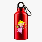 Металлическая бутылка 400 мл UV-DTF