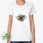 Женская футболка органик