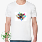 Мужская футболка органик