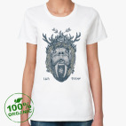 Женская футболка органик