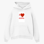 Толстовка худи оверсайз