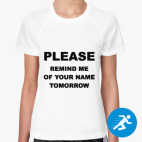 Женская спортивная футболка