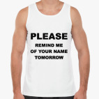 Мужская майка