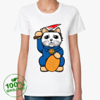 Женская футболка органик