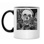 Кружка двухцветная