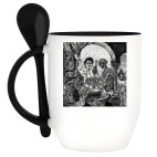 Кружка с ложкой