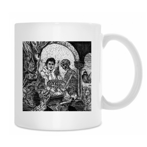 Кружка с принтом Иллюзия Смерти 1