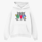 Толстовка худи оверсайз