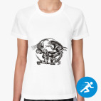 Женская спортивная футболка