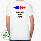 Женская футболка органик