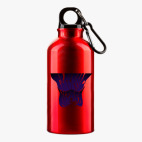 Металлическая бутылка 400 мл UV-DTF