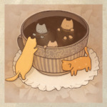 кофейные коты