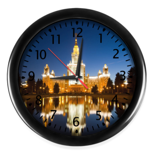 Настенные часы Вечернее МГУ
