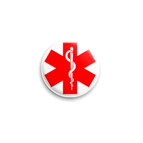 Значок 25мм ambulance