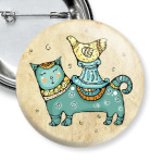 Кот и птичка