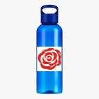 Прозрачная спортивная бутылка