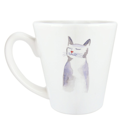 Чашка Латте Котик