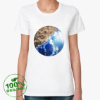 Женская футболка органик