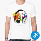 Мужская спортивная футболка