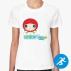 Женская спортивная футболка