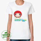 Женская футболка органик