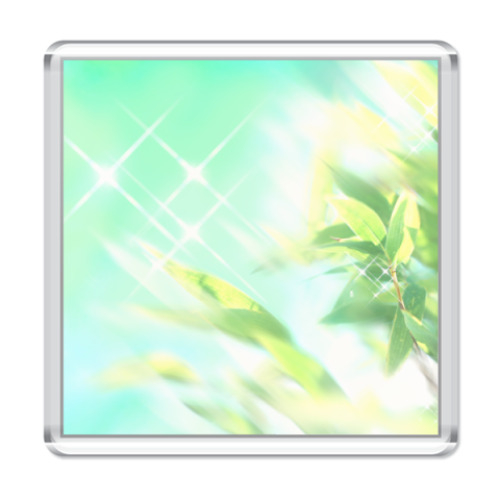 Магнит с принтом ЭКО