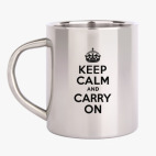 Кружка металлическая