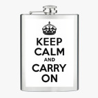 Фляжка стальная