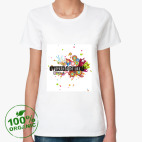 Женская футболка органик