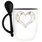 Кружка с ложкой