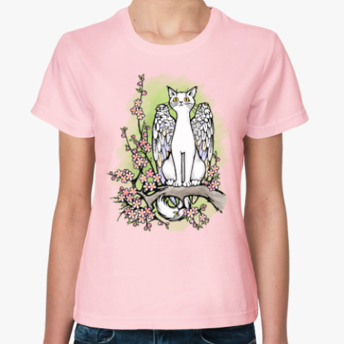 Женская футболка Йошкин Ангел