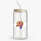 Банка с бамбуковой крышкой