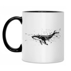 Кружка двухцветная